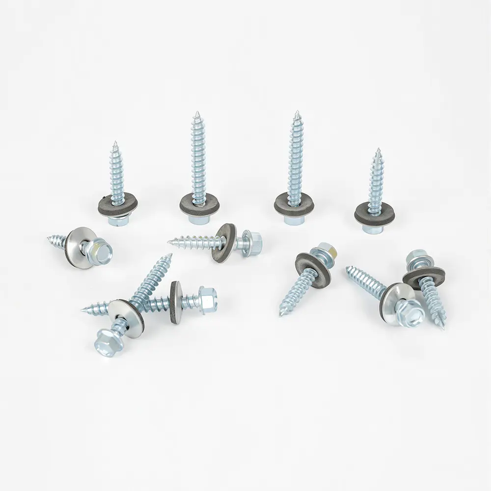 Hex Washer Head Sharp Point Screws