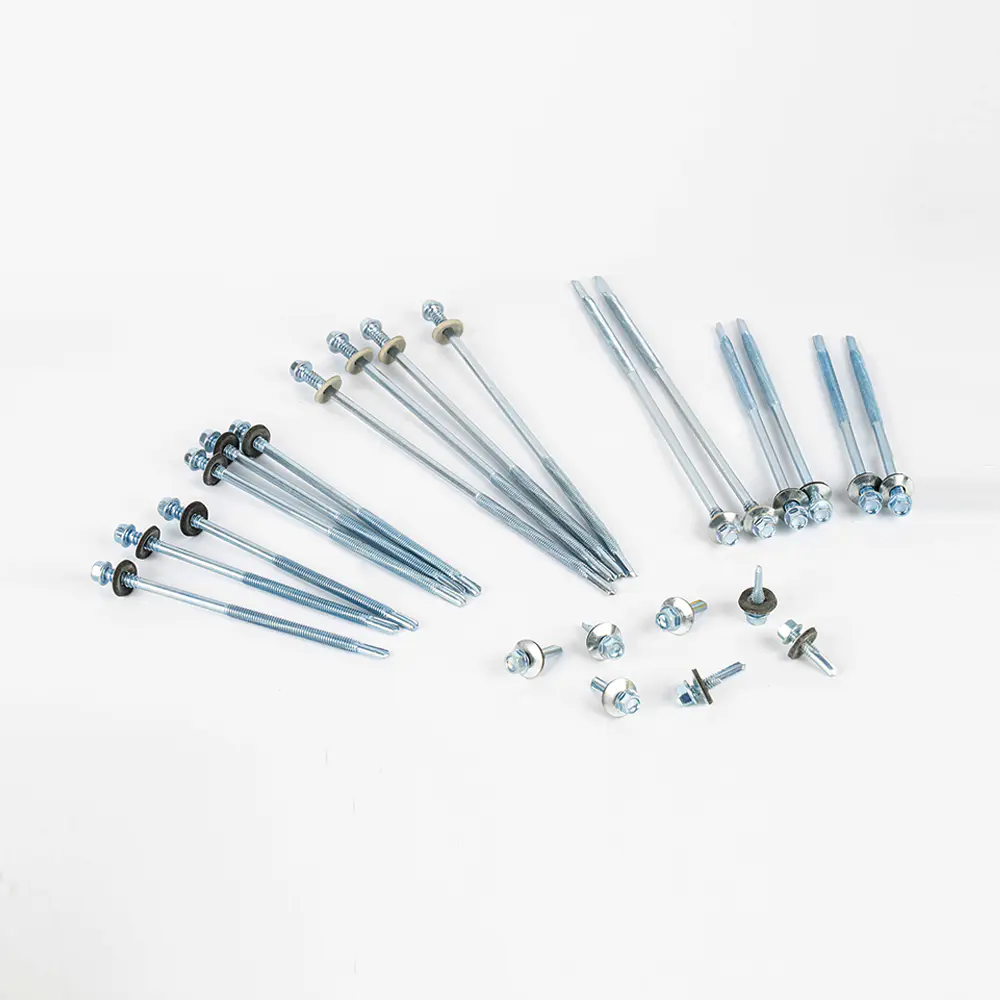 Hex Washer Head Long Drill Point Screws