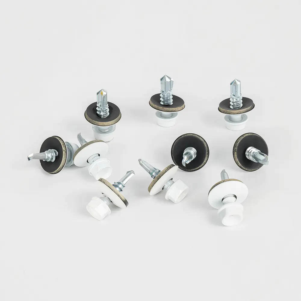 Painted Hex Washer Head Screws